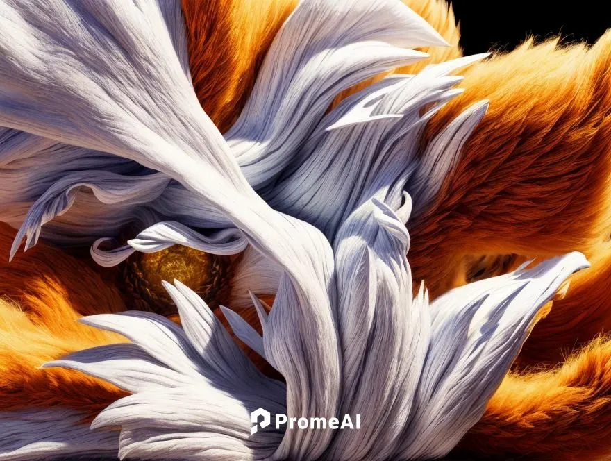 nine-tailed,feathery,firefox,gryphon,phoenix rooster,feathers,feathers bird,cleanup,firebird,plumage,color feathers,white eagle,flame spirit,beak feathers,plume,dryas julia,kitsune,rough collie,parrot