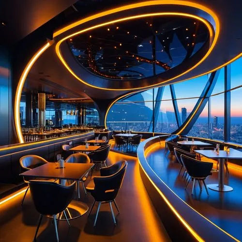 skybar,fine dining restaurant,on a yacht,revolving,seafrance,skyloft,cruises,cruise ship,westerdam,skylon,jalouse,spaceship interior,ufo interior,diner,alpine restaurant,yacht exterior,lounges,new york restaurant,danube cruise,nightclub,Photography,General,Realistic