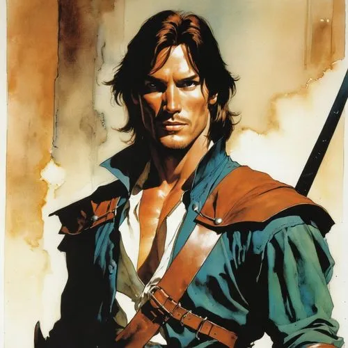 robin hood,musketeer,swordsman,drover,robert harbeck,bodhi,heroic fantasy,chasseur,el capitan,athos,star-lord peter jason quill,cherokee,rob roy,gunfighter,highlander,swordsmen,male character,johnnycake,pirate,joseph,Illustration,Paper based,Paper Based 12