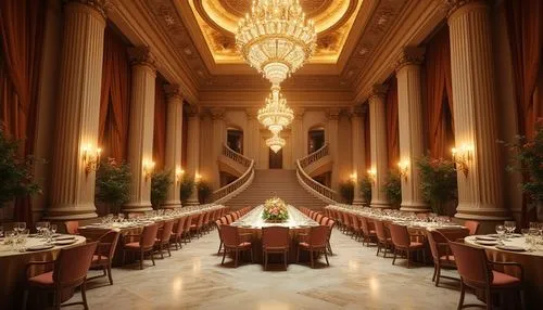 dining room,ballroom,fine dining restaurant,exclusive banquet,restaurante,royal interior,wedding hall,ornate room,banquette,ristorante,restaurant bern,ballrooms,long table,centrepieces,event venue,gleneagles hotel,centrepiece,banquets,dinnerstein,banqueting,Photography,General,Realistic