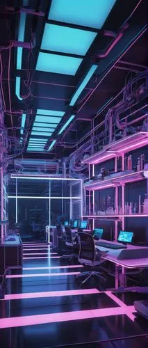 nightclub,ufo interior,neon coffee,cyberscene,spaceland,synth,cybercity,spaceship interior,retro diner,cyberia,synthetic,cyberpunk,neon light,vapor,neon lights,cyberport,computer room,silico,cybertown,scifi,Illustration,Vector,Vector 05