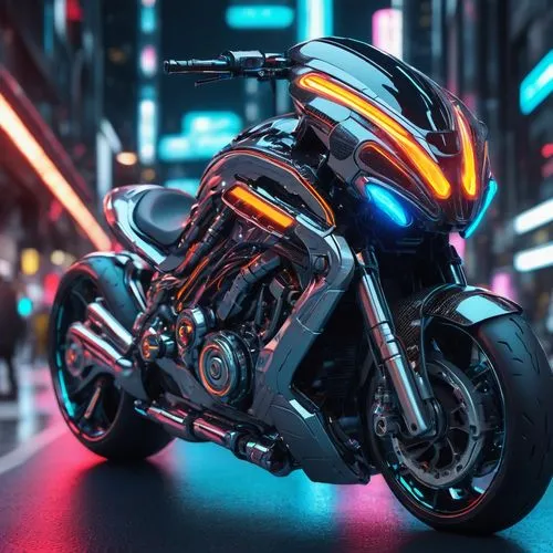 tron,nightrider,ktm,cyberpunk,black motorcycle,busa,motorcycle,octane,ducati,fxr,vector,cbr,motorbike,cybersmith,heavy motorcycle,alleycat,trailbreaker,futuristic,interceptor,neon arrows,Conceptual Art,Sci-Fi,Sci-Fi 03