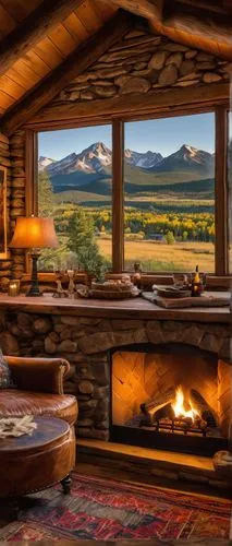 fire place,the cabin in the mountains,fireplaces,log home,fireplace,fireside,log fire,wood stove,rustic aesthetic,rustic,log cabin,lodges,cabins,lodge,house in the mountains,home landscape,warm and cozy,cottars,chalet,family room,Art,Classical Oil Painting,Classical Oil Painting 39