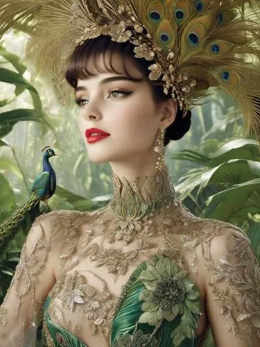 fairy peacock,amazonica,faery,exotic bird,peacock,faerie