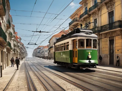 the lisbon tram,tramway,tram,street car,lisbon,trolleybuses,trolleybus,tram road,trolley train,trolley bus,lisboa,streetcar,cablecar,cable car,cable cars,trolley,trolleys,tram car,electric train,via roma,Photography,Documentary Photography,Documentary Photography 38