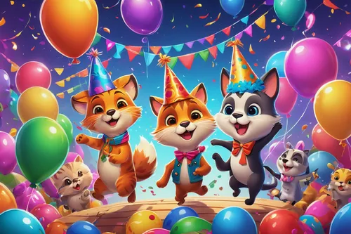 animal balloons,birthday banner background,happy birthday balloons,colorful balloons,children's birthday,birthday balloons,birthday party,baloons,birthday background,balloons,party banner,star balloons,kids party,balloons flying,happy birthday banner,happy birthday background,second birthday,color dogs,first birthday,owl balloons,Illustration,Retro,Retro 26