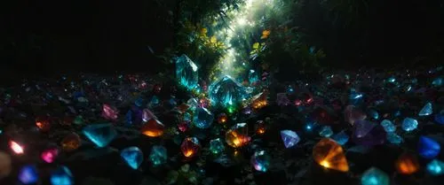 fairy galaxy,lightwave,teleporters,hyperspace,fairy world,bioluminescent