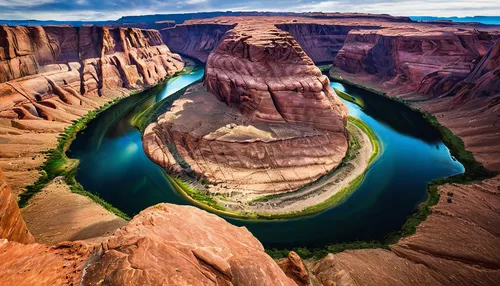 horseshoe bend,grand canyon,united states national park,glen canyon,horsheshoe bend,snake river,fairyland canyon,lake powell,canyon,big bend,rio grande river,landform,western united states,snake river lakes,guards of the canyon,arizona,landscapes beautiful,beautiful landscape,wonders of the world,gorge,Art,Classical Oil Painting,Classical Oil Painting 12