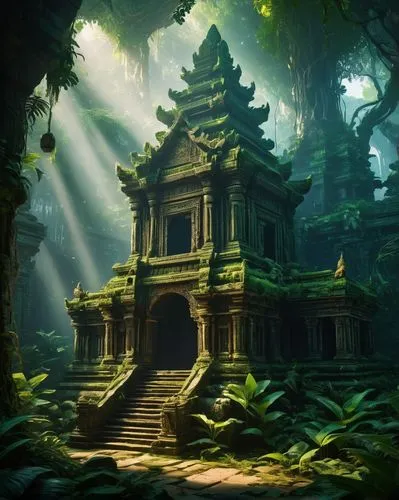 asian architecture,cambodia,thai temple,ancient city,defense,mausoleum ruins,Photography,General,Fantasy