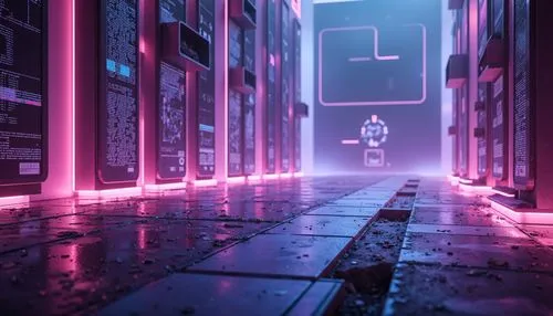 cyberia,cyberscene,cybertown,mainframes,cyberpunk,cybercity,cyberworld,synth,voxel,the server room,vapor,digital binary,cyber,technophobia,3d render,cyberview,mainframe,pink squares,computerworld,metropolis