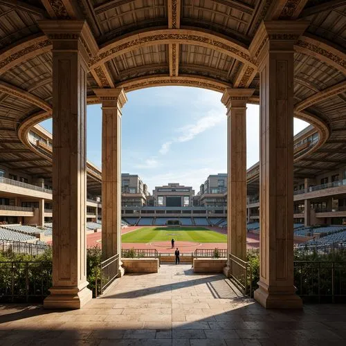 nejmeh,peristyle,lingotto,baseball stadium,ballpark,medinah,colonnade,jingu,chepauk,colonnades,sapienza,cochere,ahmanson,amphitheater,baseball field,wankhede,gerland,centerfield,montjuic,barbastro