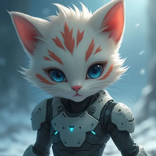 korin,snowcats,kittani,miqati,cat warrior,snowcat