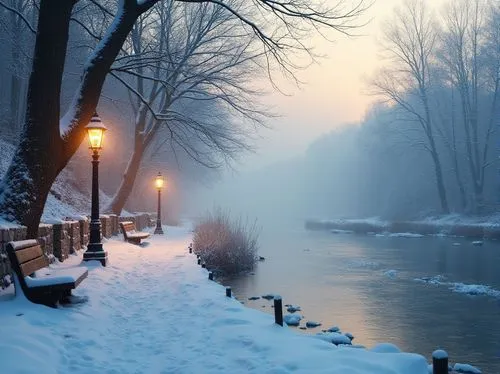 snowy landscape,winter landscape,winter night,winter dream,snow landscape,winter morning,winter magic,wintry,winters,fragrant snow sea,winter background,winterland,wintery,winter light,winter wonderland,night snow,foggy landscape,winter,snow scene,in the winter,Photography,General,Realistic