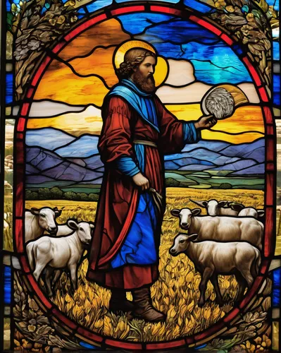 the good shepherd,good shepherd,east-european shepherd,shepherd,shepherds,stained glass window,stained glass,pyrenean shepherd,stained glass windows,christ feast,shepherd romance,church windows,new testament,stained glass pattern,church window,calvary,sermon,easter lamb,palm sunday scripture,romanian mioritic shepherd dog,Unique,Paper Cuts,Paper Cuts 08