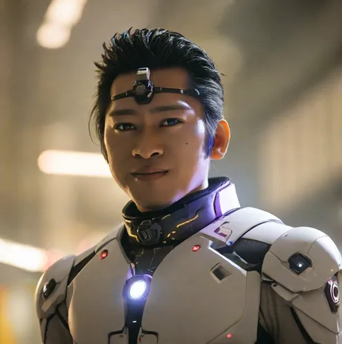 cyborg,yukio,male character,cosplayer,main character,cybernetics,asahi,shimada,humanoid,suit actor,emperor of space,jin deui,cosplay image,oyaki,xenon,cutter man,skyflower,gungdo,hon khoi,shoulder pads