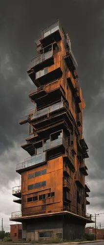 sedensky,snohetta,hejduk,brutalism,stalin skyscraper,vab,tschumi,autostadt wolfsburg,skolkovo,the energy tower,zollverein,longaberger,ziggurat,ordos,steel tower,escala,brutalist,majdanek,kimmelman,renaissance tower,Conceptual Art,Daily,Daily 18