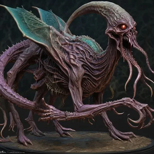 aamoth,illithid,cthulhu,helminth,lictor,nyarlathotep,elashyi,demogorgon,cuthulu,tyranid,calambro,sacoglossan,kraken,nidaros,tentacular,azathoth,vaal,skarbalius,kalhora,angusta,Illustration,Realistic Fantasy,Realistic Fantasy 47