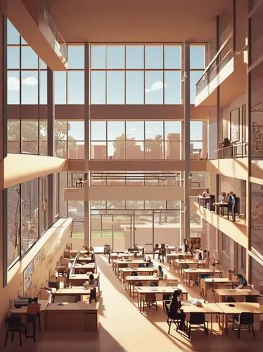 school design,cafeteria,study room,lunchroom,ubc,classrooms,uoit,classroom,lecture hall,lunchrooms,renderings,daylighting,kansai university,rit,njitap,sfu,university library,desks,canteen,ucsd,Unique,Pixel,Pixel 01