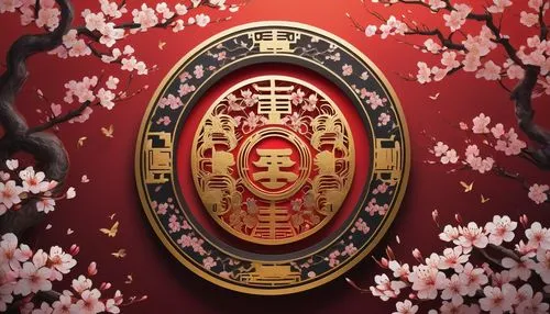 sakura background,japanese sakura background,daruma,japanese floral background,sakura wreath,owl background,spring festival,japanese icons,sakura blossoms,portrait background,oriental painting,sakura blossom,sakura mochi,chinese background,japanese art,kyoto,auspicious symbol,narutomaki,shakyamuni,sakura tree,Illustration,Realistic Fantasy,Realistic Fantasy 08