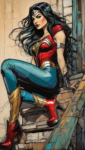 mix between Spider Woman and wonder woman,wonderwoman,wonder woman city,wonder woman,coloring outline,background ivy,super heroine,coloring,harley,wonder,captain marvel,super woman,head woman,muscle w