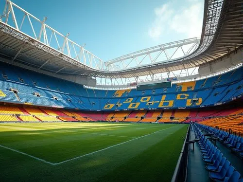 stadia,football stadium,senyera,pitchside,bernabeu,blaugrana,stadium,stadiums,meazza,estadio,maracana,european football championship,stadio,mestalla,villarreal,estadi,spectator seats,penya,anoeta,ullevaal,Photography,General,Realistic