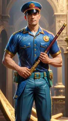 sportacus,policeman,jiangdong,stroheim,shadaloo,blazkowicz,officer,patrolman,jotaro,garda,hakan,wladimiroff,dragunov,pcso,supercop,police officer,napoleon bonaparte,koreshkov,junzo,ferrigato,Anime,Ani