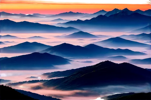 sea of clouds,japanese mountains,sea of fog,cloud mountains,japanese alps,mountain sunrise,wave of fog,mountainous landscape,landscape mountains alps,foggy landscape,above the clouds,the landscape of the mountains,high alps,over the alps,cloud mountain,mountain landscape,japan landscape,moutains,himalaya,foggy mountain,Conceptual Art,Fantasy,Fantasy 14