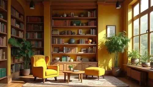 reading room,study room,bookshelves,bookcases,livingroom,sitting room,bookcase,book wall,living room,sunroom,bookshelf,vitra,breakfast room,interiors,home corner,library,danish room,mahdavi,home interior,furnishings,Photography,General,Realistic