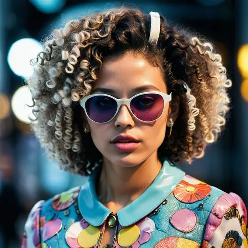 lace round frames,color glasses,ray-ban,artificial hair integrations,fashion street,retro woman,retro women,eye glass accessory,fashionable girl,aviator sunglass,retro girl,afro american girls,sunglasses,pink round frames,retro eighties,afroamerican,eyewear,afro-american,the style of the 80-ies,sunglass,Photography,General,Sci-Fi