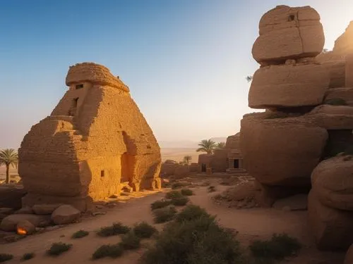 spitzkoppe,nabatean,stone desert,desert landscape,benmerzouga,desert desert landscape,ancient buildings,sakhir,merzouga,stone towers,libyan desert,ennedi,nabataeans,kufra,simbel,sandstone rocks,ancient city,semidesert,karnak,egypt,Photography,General,Realistic