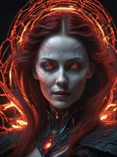 fiery,scarlet witch,darth talon,medusa,cyborg,fire siren,solar,katniss,fire angel,fire eyes,the enchantress,cg artwork,fire ring,echo,fire red eyes,electro,molten,sci fiction illustration,black widow,fae,Photography,General,Sci-Fi