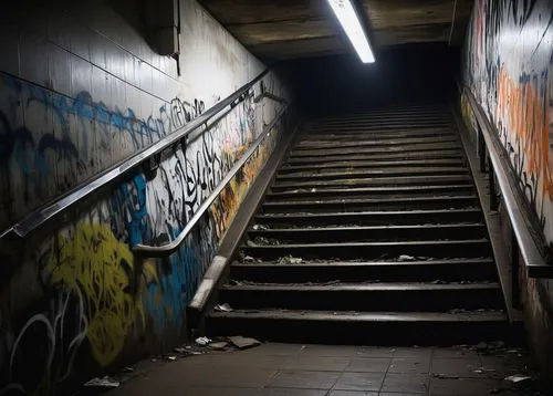 subway stairs,underground,urbex,scampia,noerrebro,stairway,Conceptual Art,Fantasy,Fantasy 10