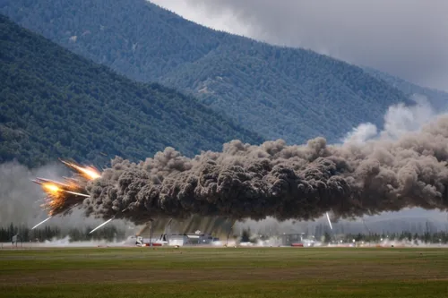 explosão ao solo ,detonation,explosions,explosives,airshow,explosion destroy,explosion,air show,ground fire,explosive,artillery,fighter destruction,afterburner,war zone,aircraft take-off,exploding,ren