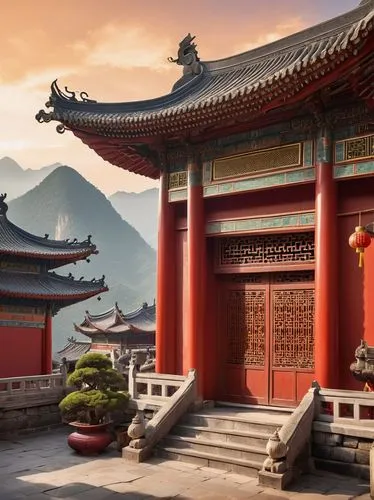 wudang,asian architecture,hall of supreme harmony,goryeo,lijiang,gyeongbokgung,yunnan,daoist,yongyut,south korea,wenchuan,korean culture,korean history,teahouses,confucianism,hengdian,gyeongbok,khenin,hengshan,dongbuyeo,Illustration,Children,Children 04