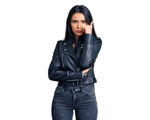 portrait background,loreen,denim background,black leather,jeans background,nurfaizi,harkavy,diamanda,policewoman,origliasso,alsou,kamaliyah,woman holding gun,aoc,leatherette,gryner,pleather,leather jacket,suhana,directora,Photography,Black and white photography,Black and White Photography 12