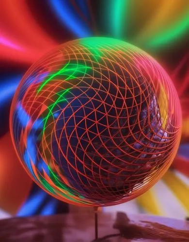 sharp, psychedelic, groovy,prism ball,glass ball,gradient mesh,spectrum spirograph,torus,glass sphere,lensball,bouncy ball,orb,crystal ball-photography,paper ball,spinning top,gyroscope,balloon with s