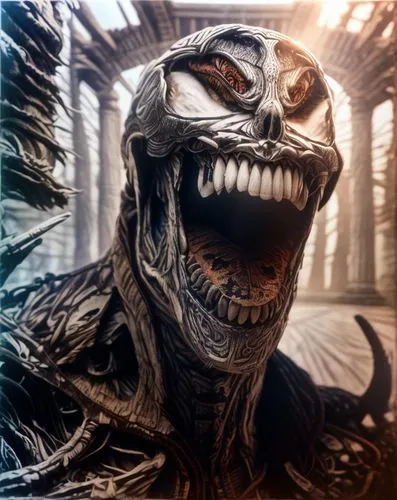 venom,reptillian,venomous,fractalius,reptilian,grin,endoskeleton,teeth,male mask killer,aligator,tr,gator,to laugh,cougnou,hag,reptilia,bane,killer smile,dinosaruio,laughter