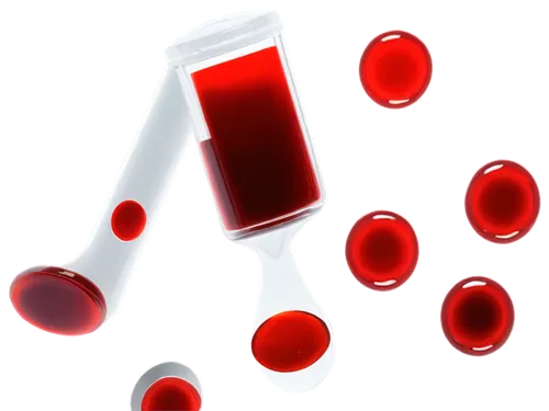 Microscopic view, hematocrit test, blood sample, transparent glass tube, red blood cells, white background, soft focus, shallow depth of field, cinematic lighting, detailed texture, realistic illustra