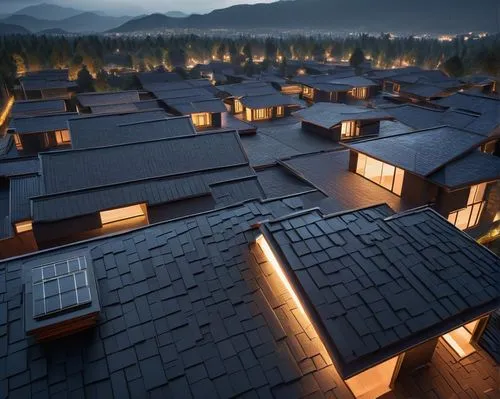 roof landscape,blocks of houses,hanok,japan's three great night views,house roofs,wooden houses,korean folk village,roof tiles,roofs,zumthor,wuzhen,escher village,cube stilt houses,magome,tungsha,asian architecture,bunkhouses,rooves,kanazawa,row of houses,Photography,General,Sci-Fi