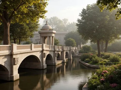 tiber bridge,sanssouci,sceaux,bridge new europe,angel bridge,pont,love bridge,grand canal,scenic bridge,eckersberg,oxenbridge,viola bridge,maintenon,laxenburg,tuileries garden,villa borghese,hakeim,versailles,stone bridge,pont d'avignon