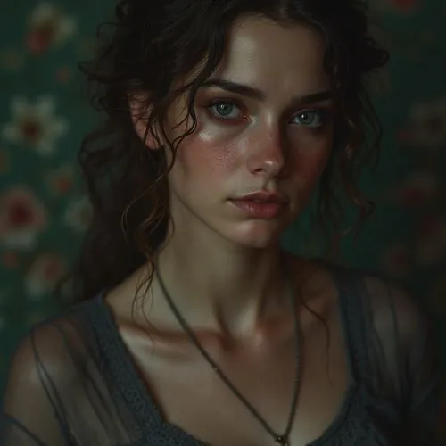 romantic portrait,girl portrait,portrait of a girl,mystical portrait of a girl,fantasy portrait,woman portrait,Photography,General,Realistic