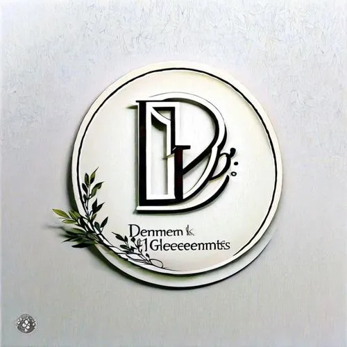 a sleek and modern logo featuring a stylized silhouette of a pixie, topped with a bold white stripe and a bold white equine logo. The letter "D" is replaced with a stylized line and features a stylize