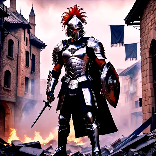 shatterstar,crusader,soulcalibur,folgore,solaire,legionary,katakuri,aeltus,roman soldier,renji,centurion,iron mask hero,hoplite,ichigo,landsknecht,flaminius,spearman,knight armor,templar,dezio,Conceptual Art,Sci-Fi,Sci-Fi 03