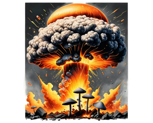 mushroom cloud,nucleaire,pyroclastic,nuclear war,detonation,doomsday,detonates,thermonuclear,nuclearized,detonated,eruption,explode,explosively,atomic age,badland,exploding head,apocalypso,firebombers,nuclearization,fire background,Conceptual Art,Daily,Daily 17