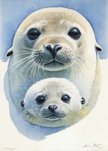 seals,otters,seal,sea lions,marine mammals,bearded seal,baltic gray seal,gray seal,earless seal,grey seal,guarantee seal,sea mammals,seal hunting,harbor seal,steller sea lion,marine mammal,stamp seal,seal of approval,sea otter,sea lion,Illustration,Retro,Retro 15