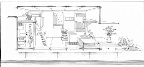 garden elevation,house drawing,architect plan,archidaily,garden design sydney,outside staircase,house floorplan,staircase,winding staircase,frame drawing,circular staircase,floorplan home,model house,