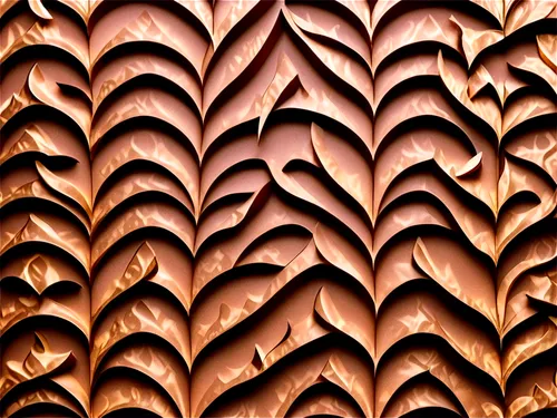 pine cone pattern,terracotta,tessellation,leaf pattern,terracotta tiles,roof tiles,roof tile,clay tile,tropical leaf pattern,banana leaf,patterned wood decoration,leaf structure,ridges,fish scales,wood and leaf,bronze wall,corrugated cardboard,copper,chestnut leaves,tiles shapes,Unique,Paper Cuts,Paper Cuts 04