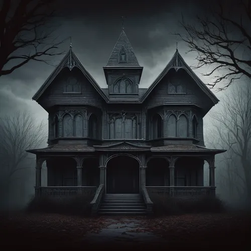 the haunted house,haunted house,witch house,creepy house,witch's house,ghost castle,haunted castle,house silhouette,lonely house,haunted,haunted cathedral,abandoned house,victorian house,dark art,house,the house,two story house,house in the forest,dark gothic mood,haunt,Conceptual Art,Sci-Fi,Sci-Fi 25