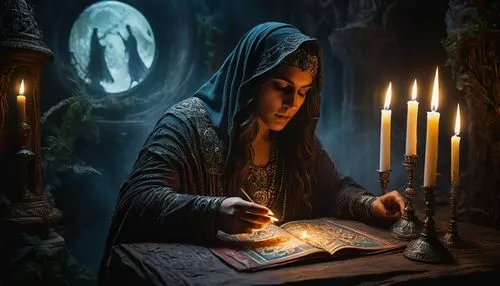 uma feiticeira na floresta com seu livro magico criando a canabis




























,fortune telling,fortune teller,candlemaker,divination,mystical portrait of a girl,candlemas,woman praying