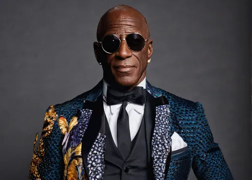 Dapper Dan the first designer without a fashion show to ever win the CFDA Geoffrey Beene lifetime achievement award at...,a black man on a suit,black businessman,african businessman,men's suit,suit ac